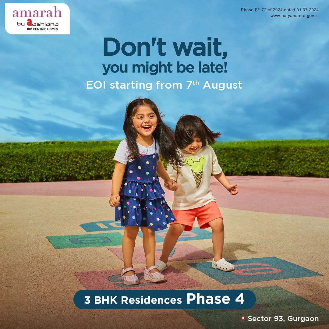 Discover Amarah by Ashiana: A Haven for Child-Centric Living in Gurgaon
