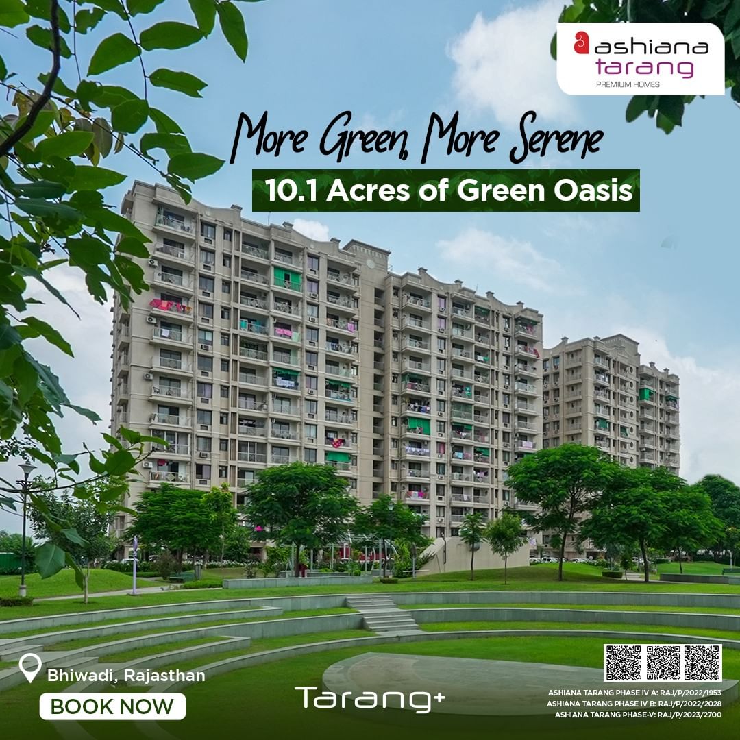 Experience the Allure of Ashiana Tarang: Premium Homes in Sec-24, Bhiwadi