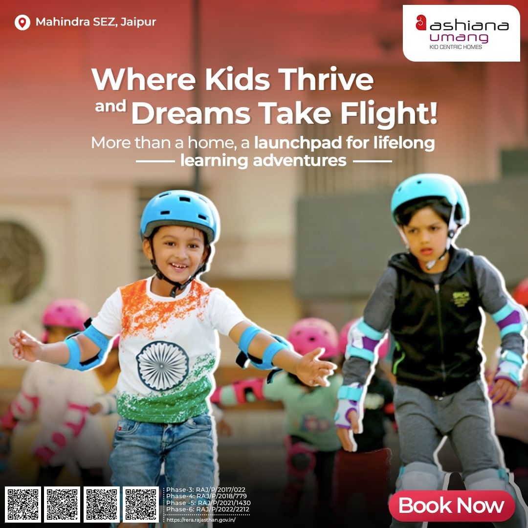 Ashiana Umang – The Largest Kid Centric Homes in Jaipur