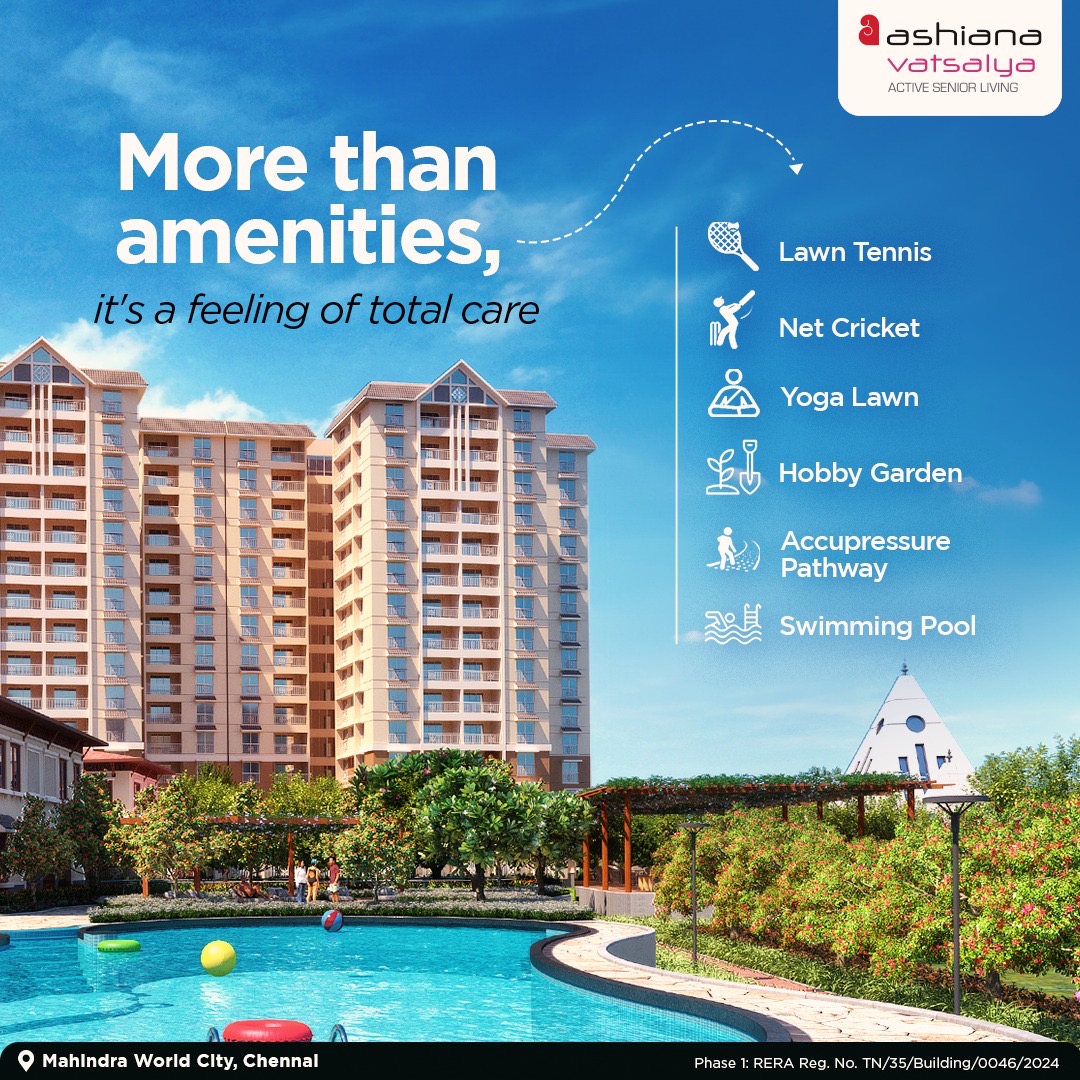 Ashiana Vatsalya – Premium Senior Living in Chennai