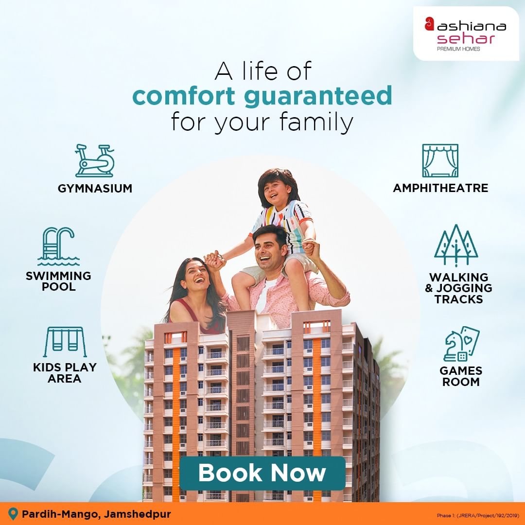 Premium Homes in Jamshedpur – Modern Living with Ashiana Housing